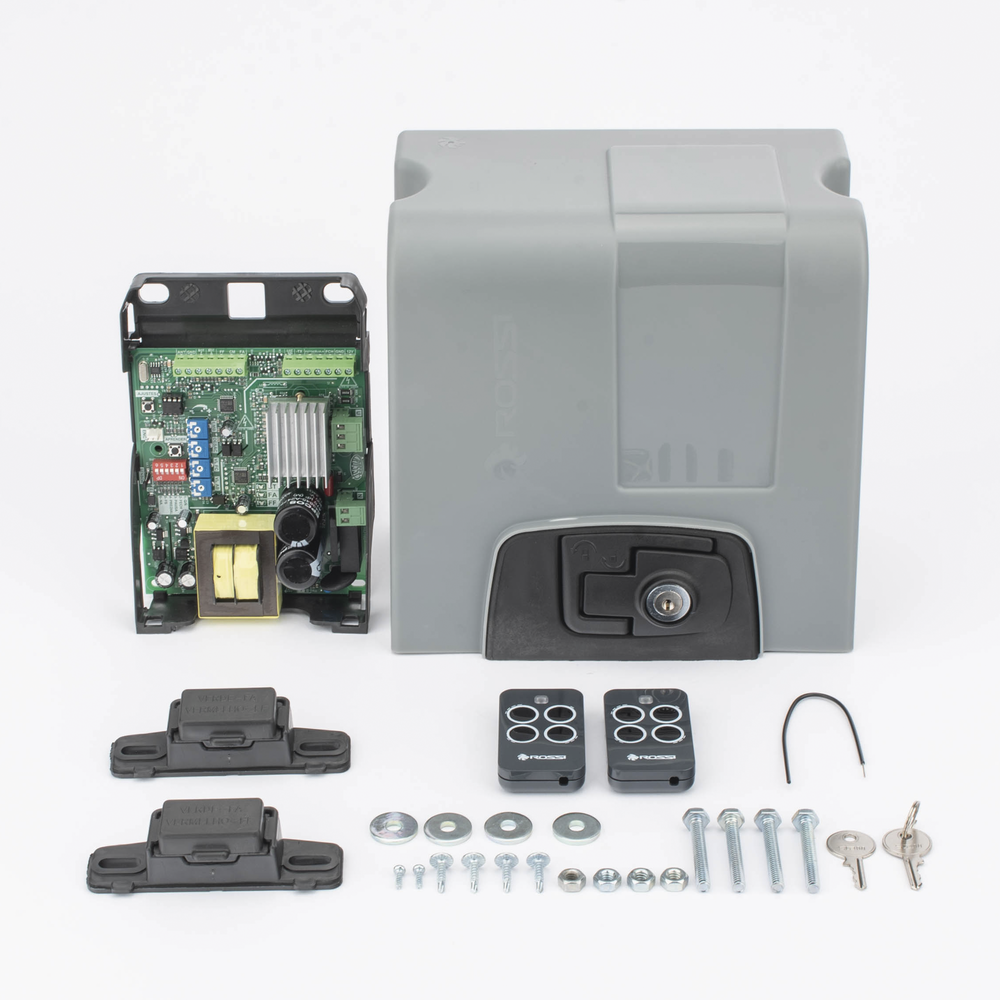 Motor para Puerta Corrediza / Velocidad 68 m (223.1 ft) por Minuto / Hasta 850 kg / Potencia 1200W / IP44 / 1024 Controles Remotos | SIERRA STORE