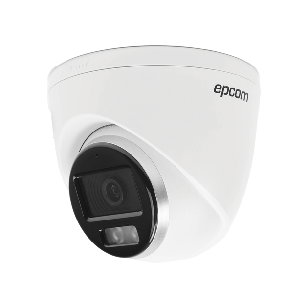 Turret TURBOHD 3K (5 Megapixel) / Lente 3.6 mm / Micrófono Integrado / Imagen a Color 24/7 (ColorVu) / 40 mts Luz Blanca / Exterior | SIERRA STORE