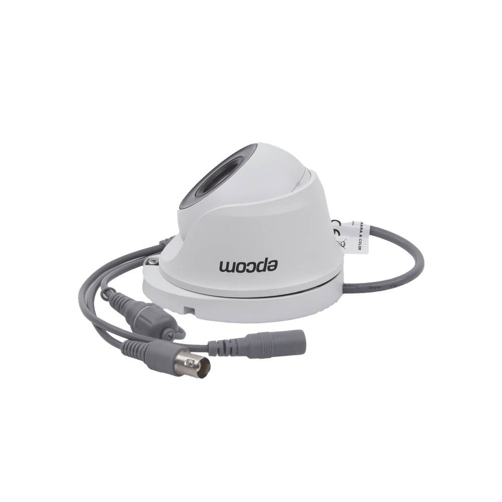 EPCOM E40-TURBO-W - Turret TurboHD 4 Megapíxeles / Gran Angular 100° de visión / Lente 2.8 mm / Exterior IP66 / IR EXIR 20 mts / | SIERRA STORE