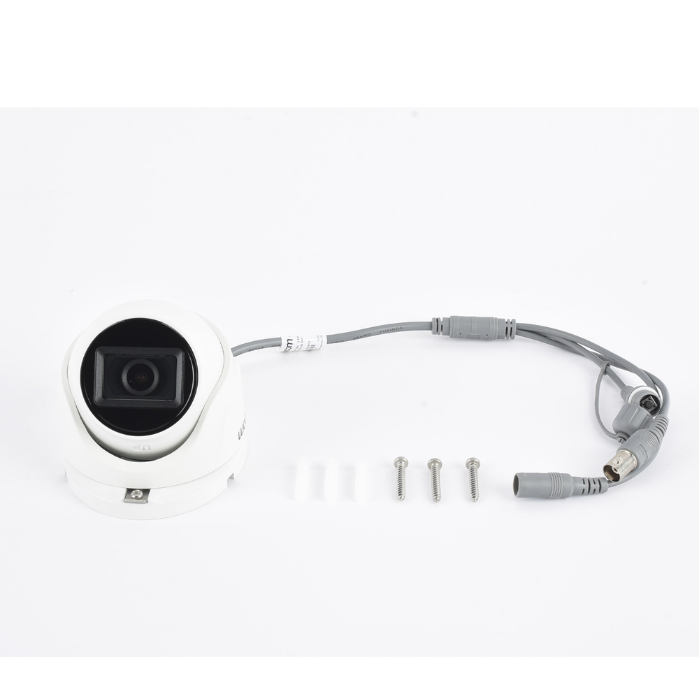 Cámara Eyeball TURBOHD / 4K UHD 8 MP / Gran Angular 102.2° / Lente 2.8 mm / IR EXIR 30 m (98.4 ft) / IP67 / TVI-AHD-CVI-CVBS | SIERRA STORE