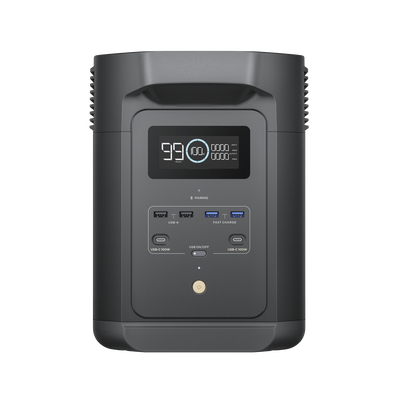 Estación de Energía Portátil de 980Wh Litio LFP / 10 Puertos AC 500 W (Max. 1000W) / 2 USB-C 100W / Cargador de Coche 10A ...