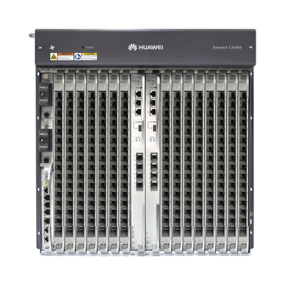OLT GPON OptiXAccess Carrier Class con 1 tarjeta de 16 puertos GPON, 15 ranuras, 2 Fuentes de alimentación DC, 11 UR - HUAWEI