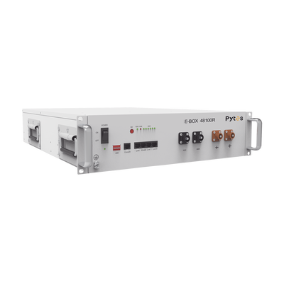 Batería de Litio Hierro Fosfato  (LiFePO4)  de 5.12 Kwh, 51.2 Vcc, 100Ah PYTES - Vista 2