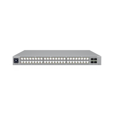 Enterprise Campus 48 PoE, Switch Empresarial Etherlighting™ PoE+++ Capa 3 de 48 Puertos (32 x 10 GbE y 16 x 2.5 GbE) y 4 P...