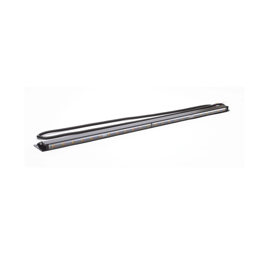 Barra de Luz LED Perimetral / 24 Pulgadas / Dual Color Ámbar/Claro / 12 Vcc / IP67 / 32 Modos Flash / SAE Clase III | SIERRA STORE