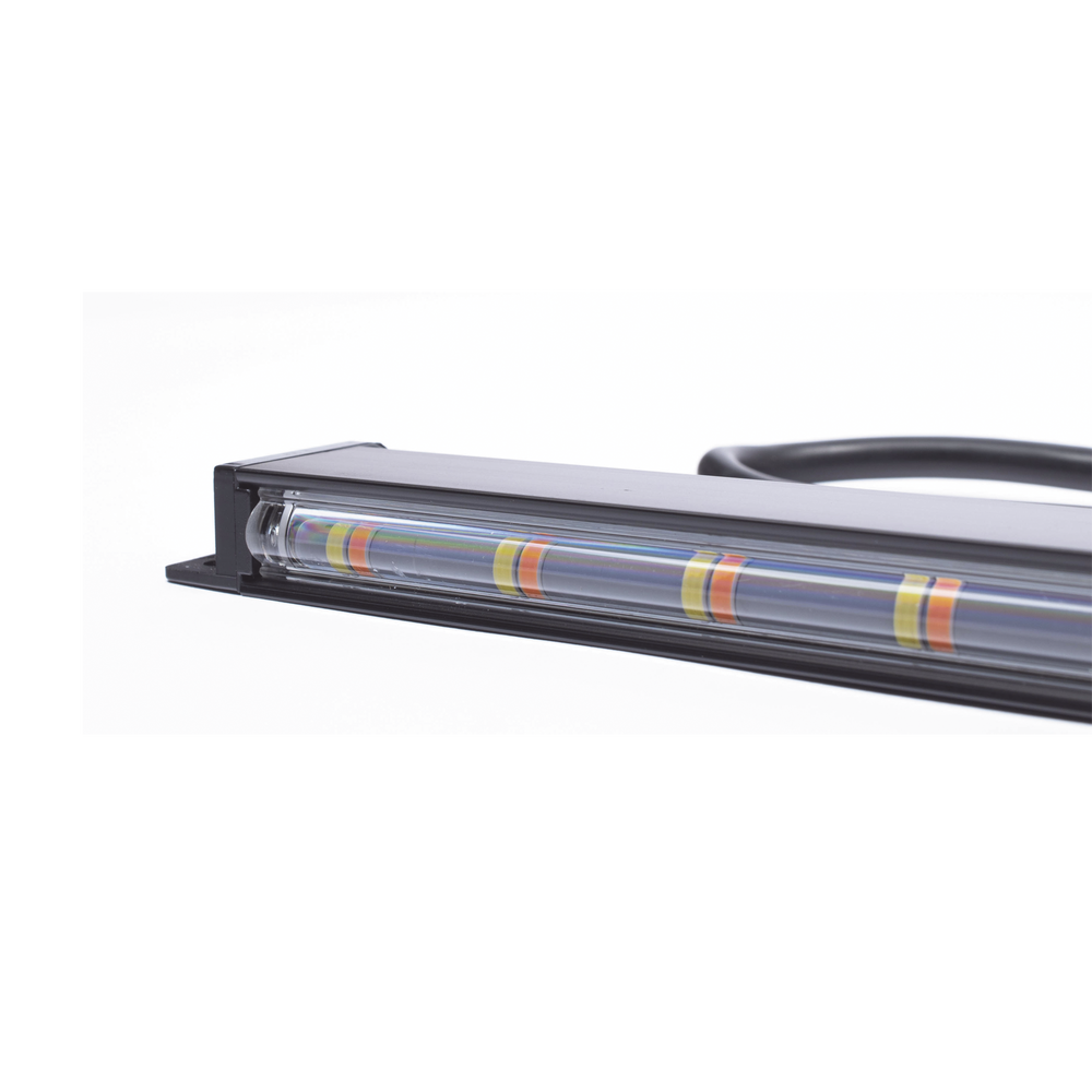 Barra de Luz LED Perimetral / 24 Pulgadas / Dual Color Ámbar/Claro / 12 Vcc / IP67 / 32 Modos Flash / SAE Clase III | SIERRA STORE