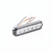 Luz de Advertencia Direccional / 12 LED Dual Color / Montaje Curvo 120° / IP69K / 12-24V / 69 Patrones | SIERRA STORE