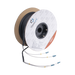 Carrete de Fibra Óptica Monomodo con Conectores LC-LC Duplex, Reforzada con Kevlar, de 100 Metros (328.08 Pies), Para Inst...