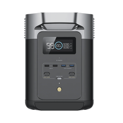 Estación de Energía Portátil Delta 2 1024Wh Litio LFP / 6 AC 1800 W (Max. 2200W) / 2 USB-C 100W / Capacidad para Aumentar ...