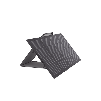 Módulo Solar Portátil y Flexible de 220W Recomendado para Estaciones Portátiles EFD330, EFD350 ó EFD500 / Ajuste de Ángulo...