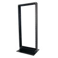 Rack de 2 Postes, Estándar 19", 24 Unidades, Fabricado en Acero, Base "L" para Anclar a Piso. - LINKEDPRO BY EPCOM