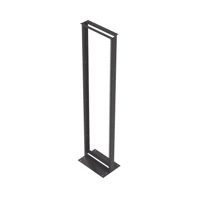Rack de 2 Postes, Estándar 19", 45 Unidades, Fabricado en Acero, Base "L" para Anclar a Piso. - LINKEDPRO BY EPCOM