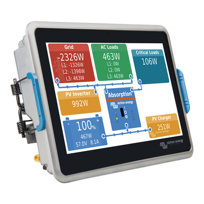 Ekrano GX / Centro de comunicaciones / Monitoreo Remoto para Sistemas Victron VICTRON ENERGY - Vista 4