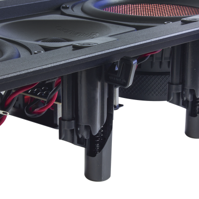 BOCINA DE PARED | 2 WOOFERS DE FIBRA DE CARBONO 6.5'' | TWEETER DE TITANIO 1'' | 200W TRUAUDIO - Vista 4