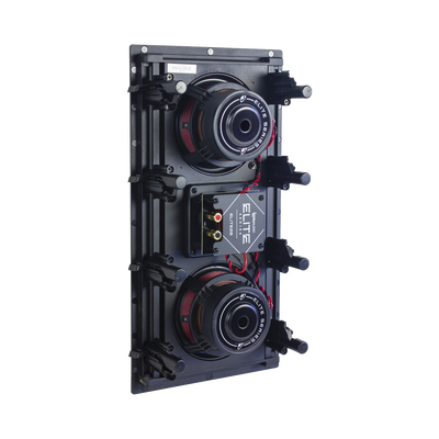 BOCINA DE PARED | 2 WOOFERS DE FIBRA DE CARBONO 6.5'' | TWEETER DE TITANIO 1'' | 200W TRUAUDIO - Vista 6