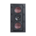 BOCINA DE PARED | 2 WOOFERS DE FIBRA DE CARBONO 6.5'' | TWEETER DE TITANIO 1'' | 200W - TRUAUDIO
