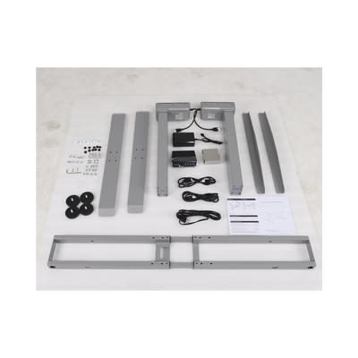Base de Escritorio Motorizado Profesional / Altura Ajustable 60-125cm / Estructura Estable / Funcionamiento Suave / 3 Pres...
