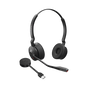 Jabra Engage 55, Auricular stereo versión MS con aislamiento de ruido activa,...