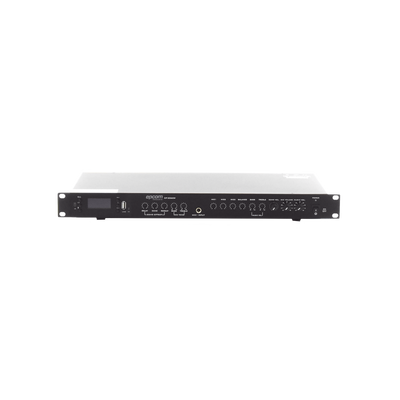 Amplificador de Audio | 2 x 60W | Baja Impedancia 4 - 8Ω | Reproductor Bluetooth, USB, SD | Efectos Integrados Delay, Echo...