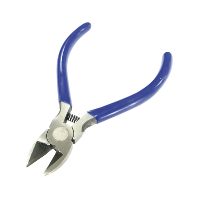Pinza de corte diagonal de 5" con mangos cubiertos de plastico. - EPCOM POWERLINE