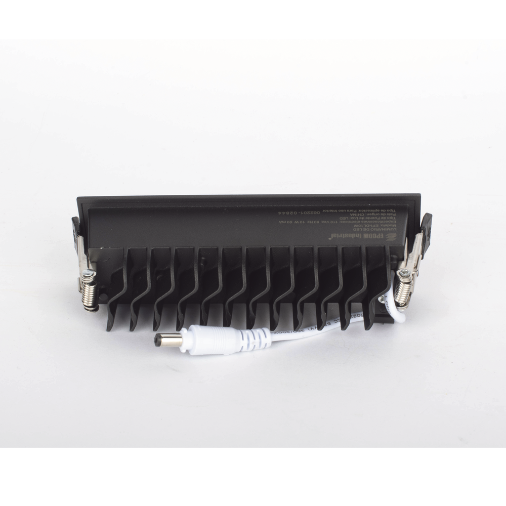 EPCOM INDUSTRIAL EPIDL10W - Reflector LED Lineal Empotrable / Luz Fría 6000 K / 10 W / 750 lúmenes / Haz 45° / IP20 / Vida útil 50000 | SIERRA STORE