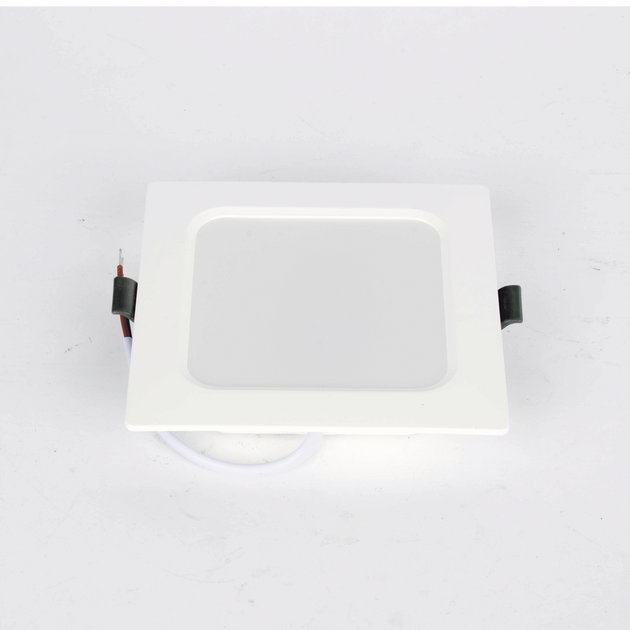 EPCOM INDUSTRIAL EPIDLS6W - Spot LED Empotrable Cuadrado / 6 W / 420 lúmenes / Luz Fría 6000 K / Ángulo 120° / 25000 hrs / IP20 / 110 | SIERRA STORE