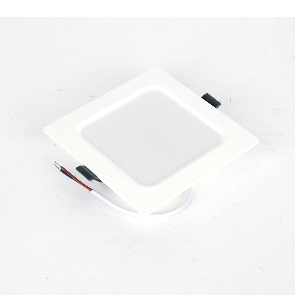 EPCOM INDUSTRIAL EPIDLS6W - Spot LED Empotrable Cuadrado / 6 W / 420 lúmenes / Luz Fría 6000 K / Ángulo 120° / 25000 hrs / IP20 / 110 | SIERRA STORE
