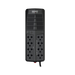 Regulador de Voltaje 2000 VA-1000 W / 4 Contactos con AVR / 4 Contactos con Supresor de Picos / Protección RJ11 EPCOM POWE...