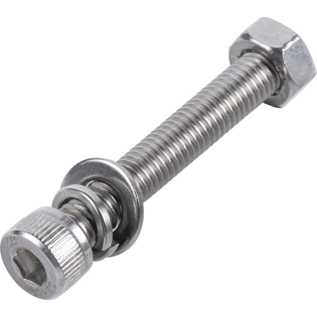 EPCOM POWERLINE - EPLBOLTS60PS - Tornillo de Acero Inoxidable / M8 x 60 mm / Montaje de Módulos Fotovoltaicos / Resistente a la Corrosión / Uso en Exteriores