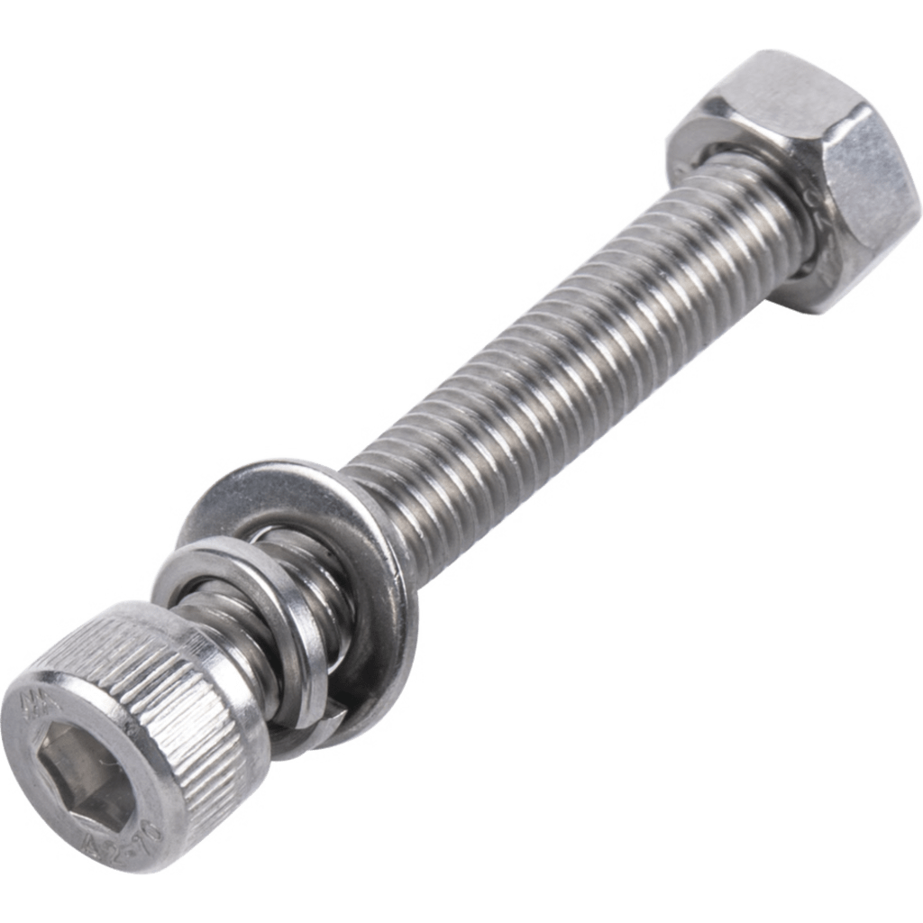 EPCOM POWERLINE - EPLBOLTS60PS - Tornillo de Acero Inoxidable / M8 x 60 mm / Montaje de Módulos Fotovoltaicos / Resistente a la Corrosión / Uso en Exteriores