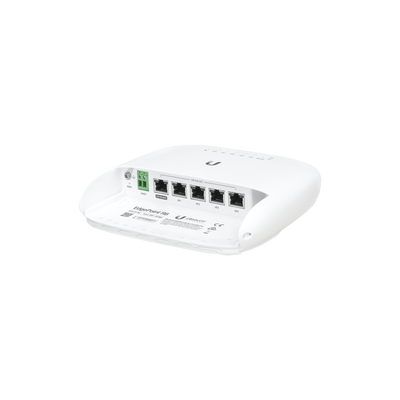 Router inteligente de control WISP con FiberProtect de 5 puertos Gigabit RJ45 más 1 puerto SFP Gigabit UBIQUITI - Vista 3