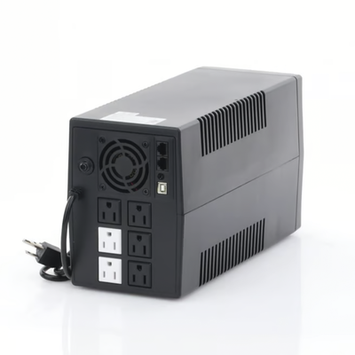 UPS de 1200VA/720W / Topología Línea Interactiva / Entrada y Salida 120 Vca / Clavija NEMA 5-15P / 6 Tomas NEMA 5-15R EPCO...