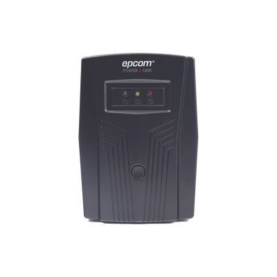 UPS de 600VA/360W / Topología Línea Interactiva / Entrada y Salida 120 Vca / Clavija NEMA 5-15P / 4 Tomas NEMA 5-15R/ Sin ...
