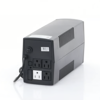 UPS de 600VA/360W / Topología Línea Interactiva / Entrada y Salida 120 Vca / Clavija NEMA 5-15P / 4 Tomas NEMA 5-15R EPCOM...
