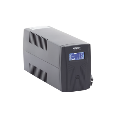 UPS de 600VA/360W / Topología Línea Interactiva / Entrada y Salida 120 Vca / Clavija NEMA 5-15P / 4 Tomas NEMA 5-15R - EPC...
