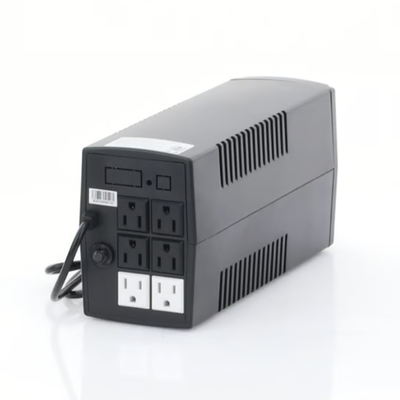 UPS de 850VA/510W / Topología Línea Interactiva / Entrada y Salida 120 Vca / Clavija NEMA 5-15P / 6 Tomas NEMA 5-15R / Sin...