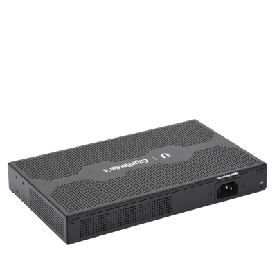 EdgeRouter 4, con 3 puertos 10/100/1000 Mbps + 1 puerto SFP, con funciones avanzadas de ruteo UBIQUITI - Vista 5