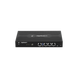 EdgeRouter 4, con 3 puertos 10/100/1000 Mbps + 1 puerto SFP, con funciones avanzadas de ruteo - UBIQUITI