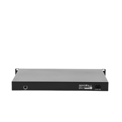 Switch EdgeMAX administrable de 24 puertos Gigabit con PoE+/PoE Pasivo 24V + 2 Puertos SFP, 250 W UBIQUITI - Vista 5