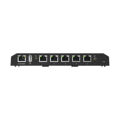 EdgeSwitch 5XP Administrable de 5 Puertos Gigabit PoE de 24 V Pasivo, con funciones avanzadas de Capa 2 UBIQUITI - Vista 2