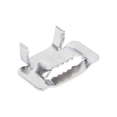Hebillas PanSteel™ de Acero Inoxidable 201, Para Uso con Fleje ESW16T76-CR2 de 5/8, Paquete de 100pz - PANDUIT