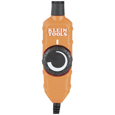 Cámara Boroscopio de Inspección con Conexión para Dispositivos Android®. Cuello de Cisne Blindado de 10' (3 m) y 6 Luces L...