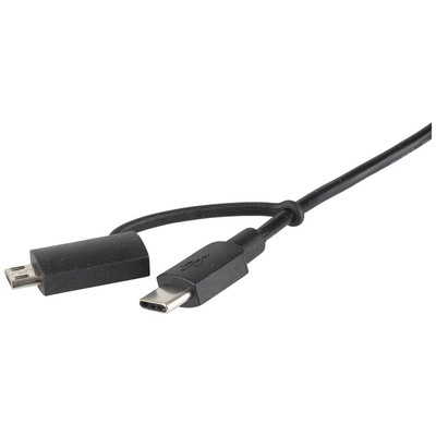 Cámara Boroscopio de Inspección con Conexión para Dispositivos Android®. Cuello de Cisne Blindado de 10' (3 m) y 6 Luces L...