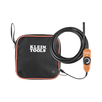 Cámara Boroscopio de Inspección con Conexión para Dispositivos Android®. Cuello de Cisne Blindado de 10' (3 m) y 6 Luces L...