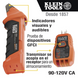 Detector Digital de Cortacircuitos de 120 Vca con Probador de Tomacorrientes GFCI. KLEIN TOOLS - Vista 7