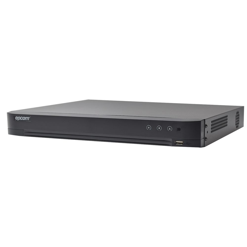 EPCOM EV4008TURBO-X - DVR 4 Megapixel / 8 Canales TURBOHD + 4 Canales IP / 1 Bahía de Disco Duro / 1 Canal de Audio / Audio por | SIERRA STORE
