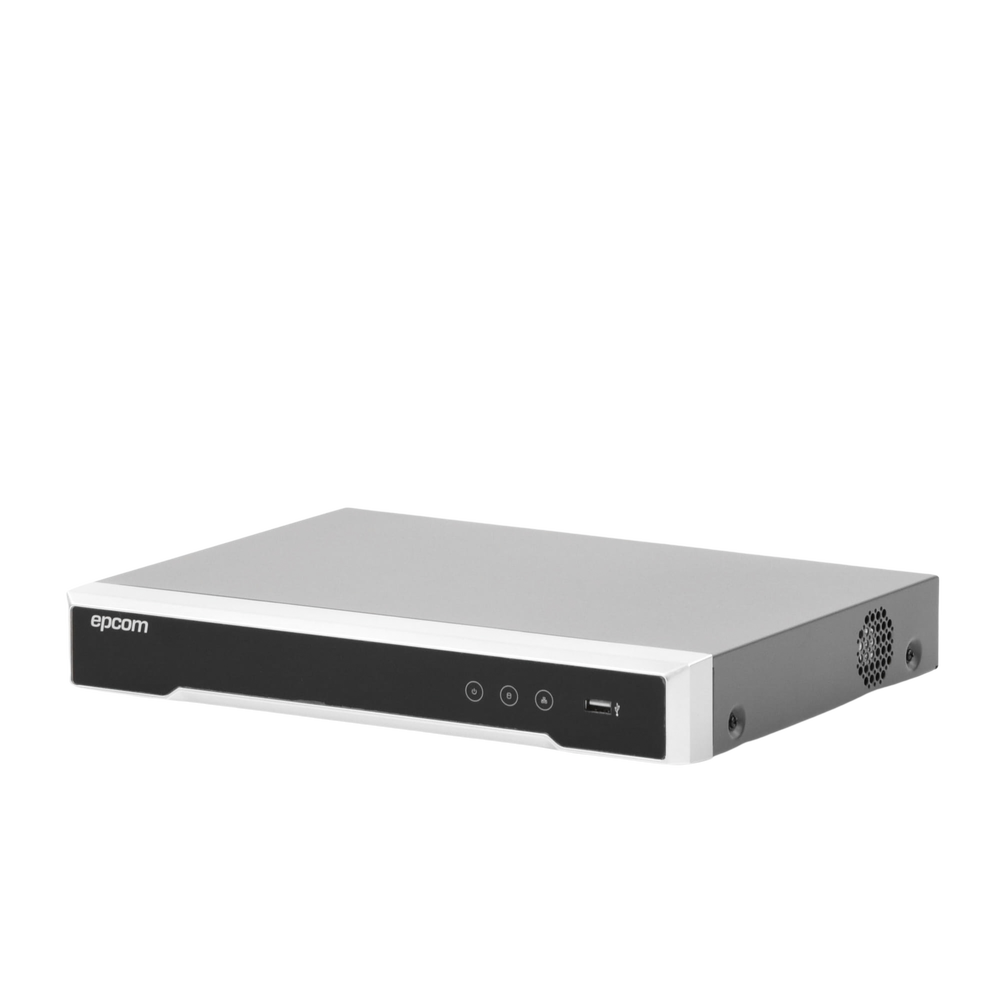 EPCOM EV-8008TURBO-D - DVR 8 Canales 4K TurboHD + 8 Canales IP/ 8 Megapixel / Acusense  / Audio por Coaxitron/ 1 Bahía de Disco Duro / | SIERRA STORE