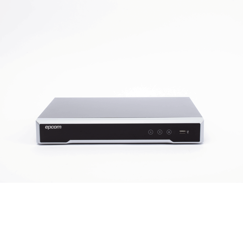 DVR Pentahíbrido / 8 Canales TurboHD 4K + 8 Canales IP / AcuSense / H.265+ / HDMI 4K / Audio por Coaxitron / 8 Entradas de Alarma | SIERRA STORE