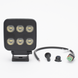Luz de Trabajo LED / 6 LED / 6552 Lúmenes / 12-24 Vcd / Aluminio Disipador / Lente Policarbonato / 92 x 124 x 45 mm | SIERRA STORE