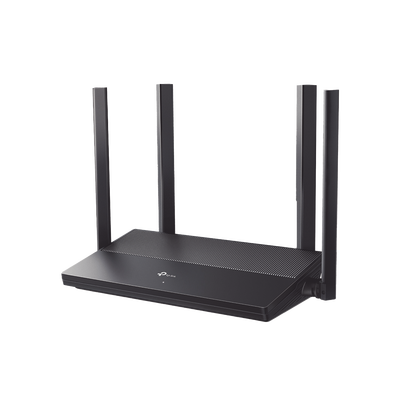 Router WiFi 6 AX 1500 Mbps / MU-MIMO 2X2 y OFDMA / 1 Puerto WAN Gigabit / 3 Puertos LAN Gigabit / Soporta IPV6 y TR-069 / 4 A
